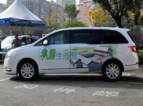 芒市户外车贴喷绘如何保持效果?